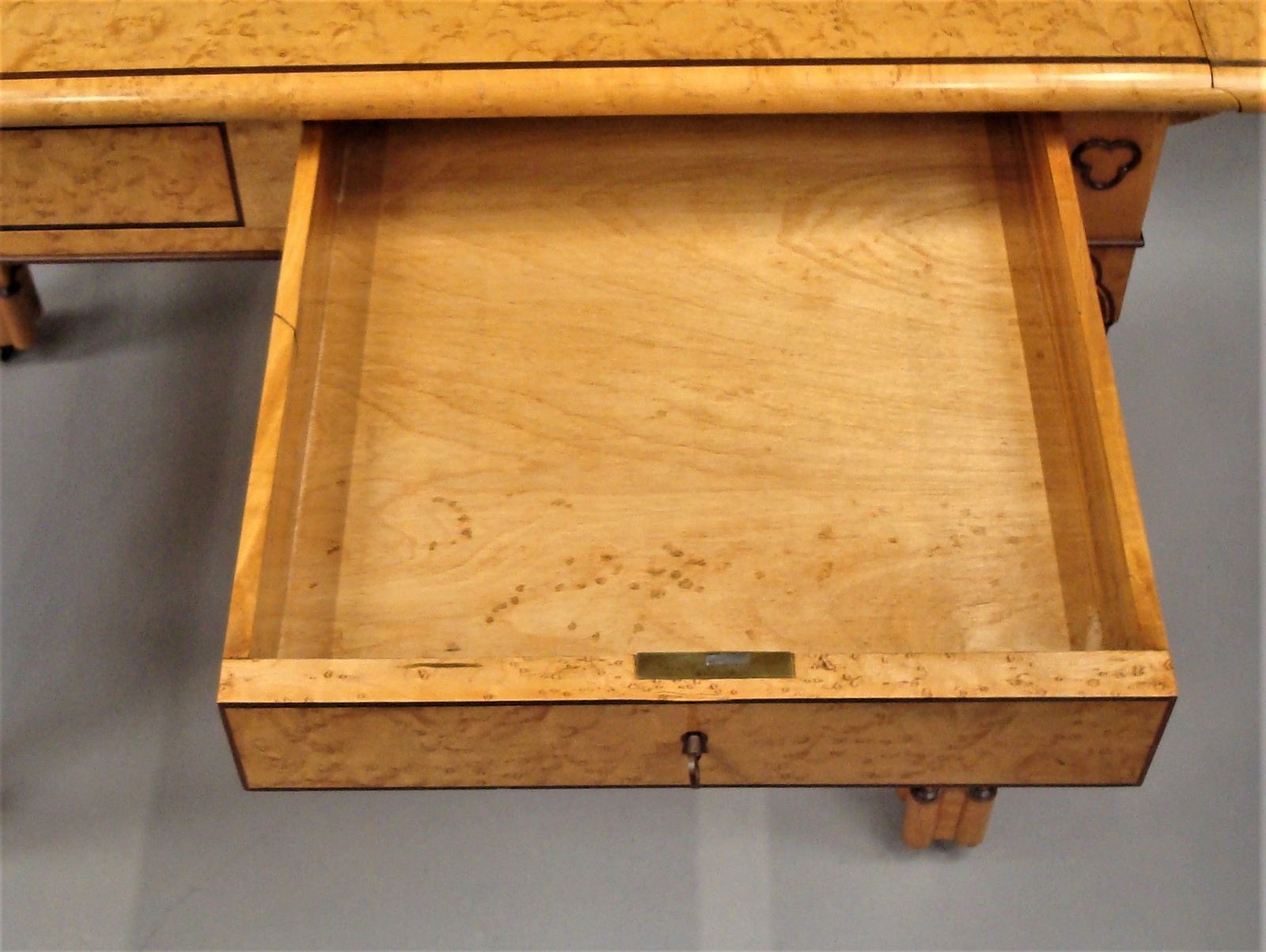 Charles X Birds Eye Maple Sofa Table photo 7150.0