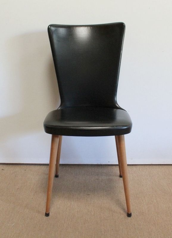 photo vinterior Suite Of 8 Baumann Chairs, "Essor" Model, 1960s