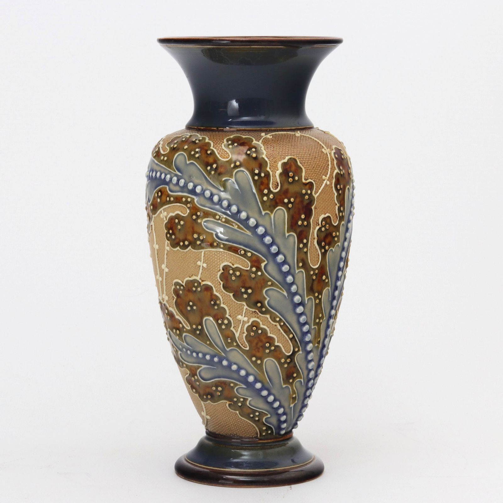 Doulton Lambeth Baluster Vase By Florence Roberts & Rosina Brown C1890