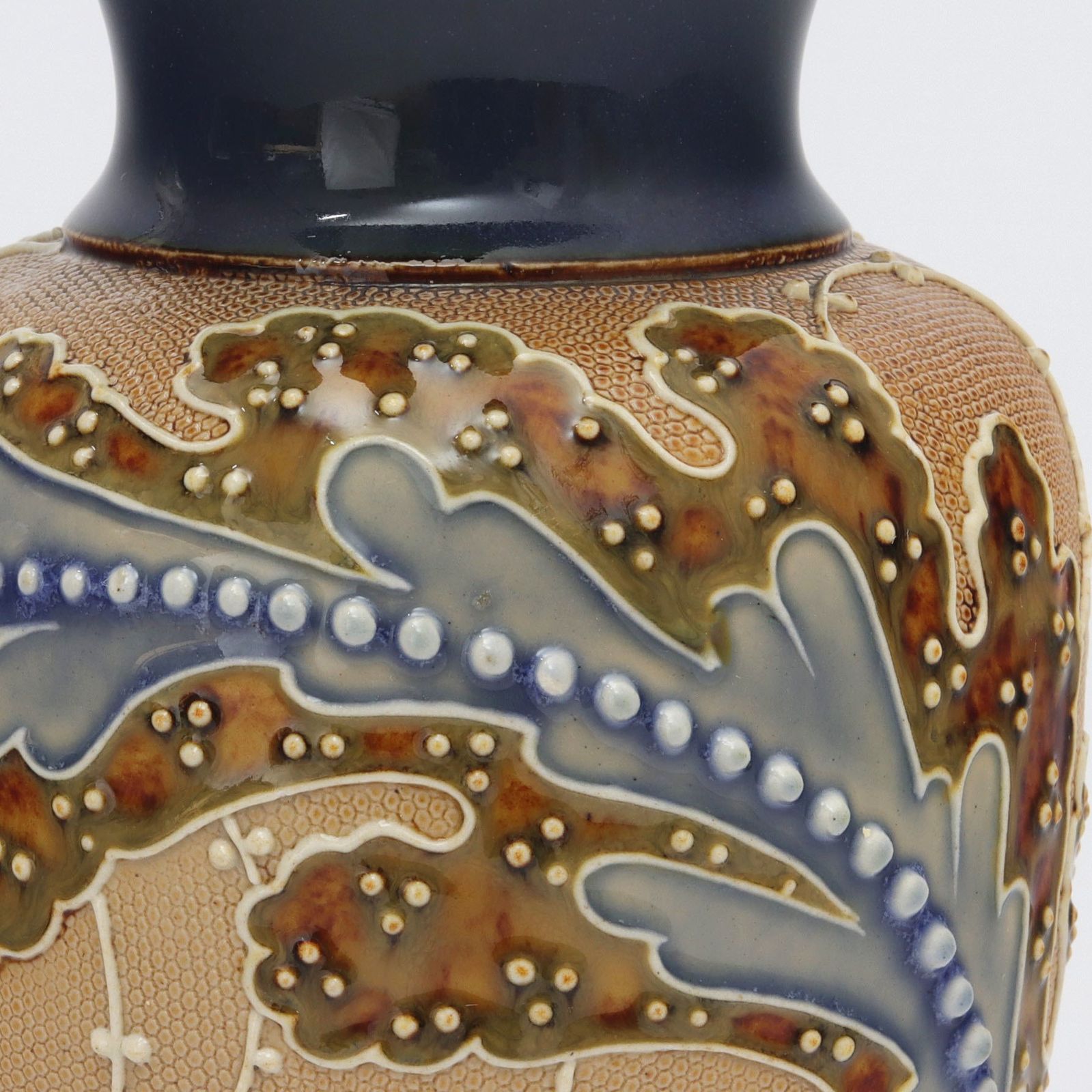 Doulton Lambeth Baluster Vase By Florence Roberts & Rosina Brown C1890 photo furniture