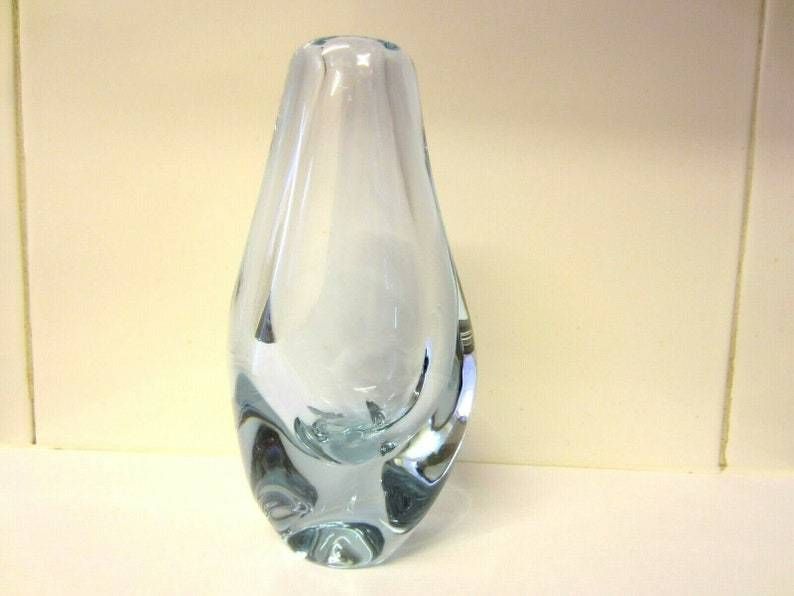 Zelezny Brod Neodymium Vase Czech Art Glass Miroslav Klinger Zemek Alexandrite photo Home Decor