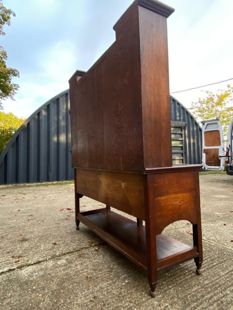 Early C20th Vintage George III Style Oak Dresser photo Furniture