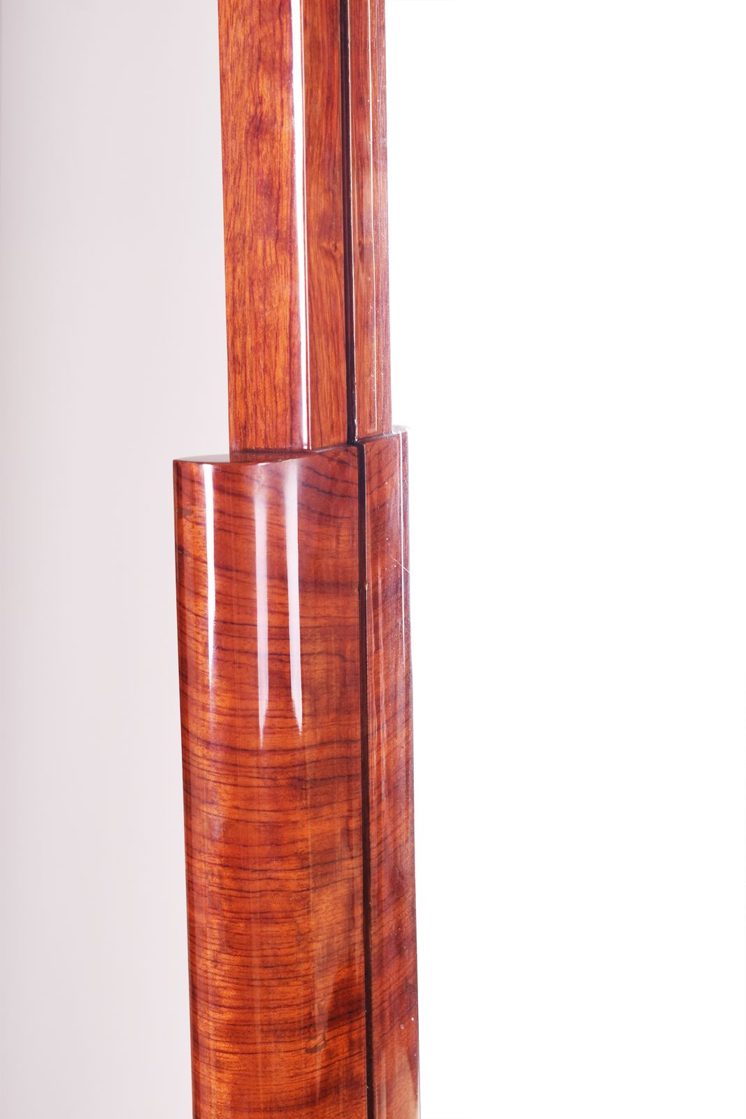 Restored Art Deco Mirror Made In France, 1920s. Rosewood. photo furniture