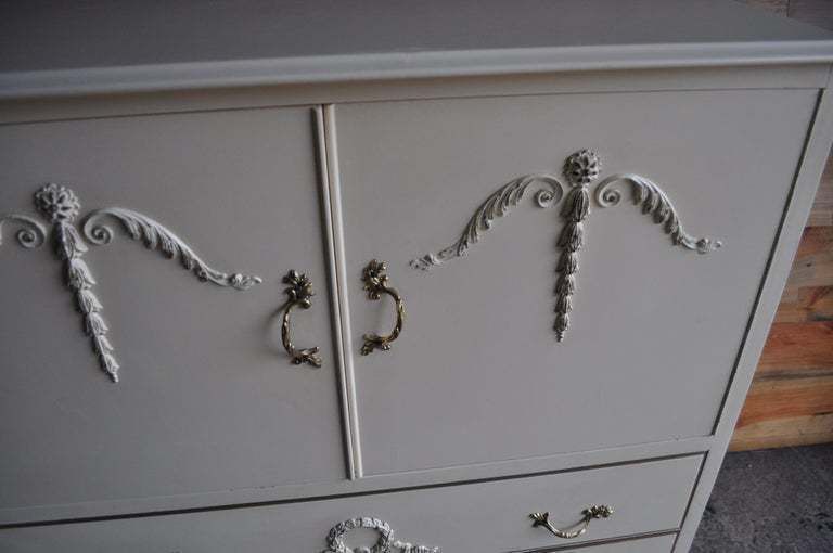 Vintage Painted Chest Of Drawers, Circa 1960 photo vinterior