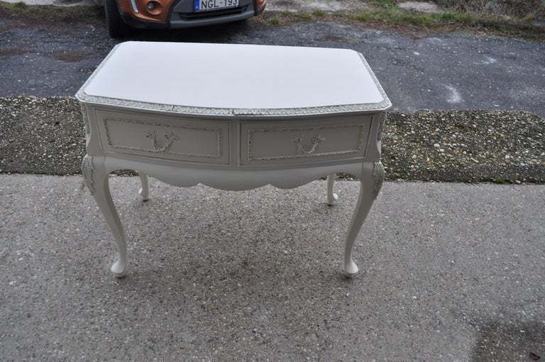 Small Olympus 2 Drawer Louis XV Style Chest Of Drawers photo vintage