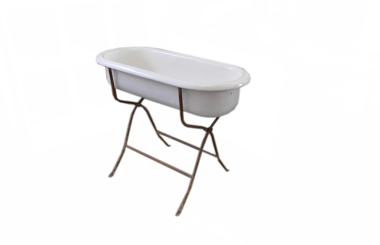Vintage European Baby Bath, Early 20th Century