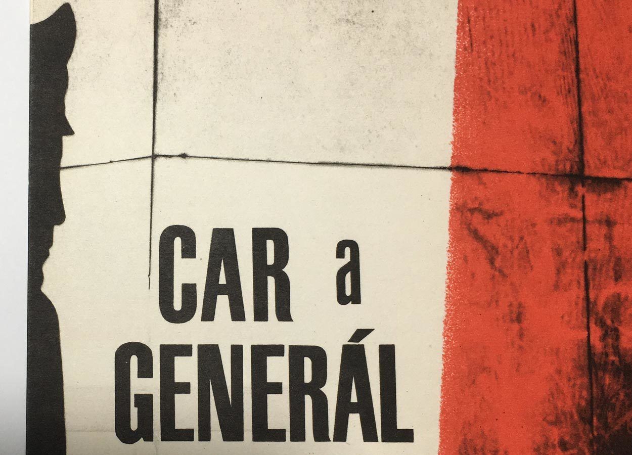 Movie Poster, Tsar And General, František Zálešák, 1966 photo Art