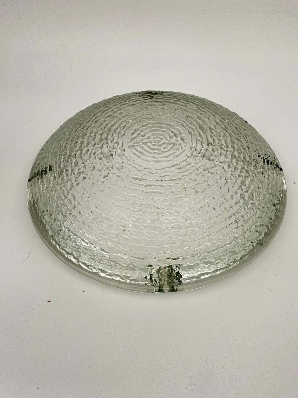 Vide Poche Or Ashtray, In Glass, Geometrical Patterns,France Circa 1960 photo Home Decor