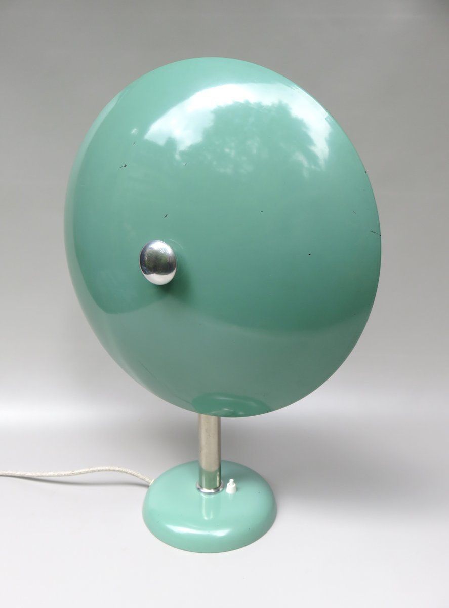 Bauhaus Schröder 2000 Table Lamp By Max Schumacher For Metallwerk Werner Schröder, 1930s photo Lighting