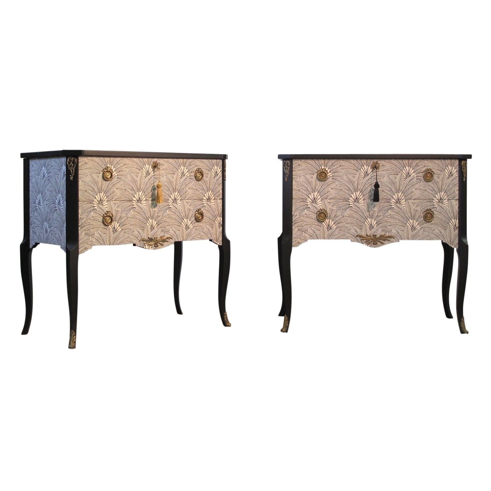 Brasilia Design Gustavian Louis XV Style Chest photo vintage