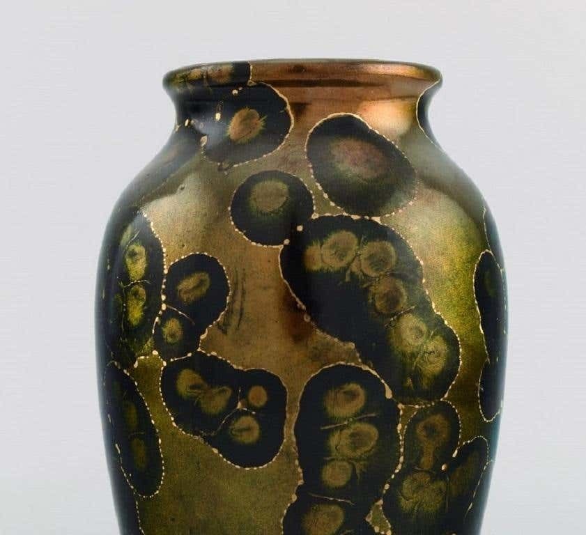 Lucien Brisdoux, France, Vase In Glazed Stoneware, 1930s/40s photo 52.0