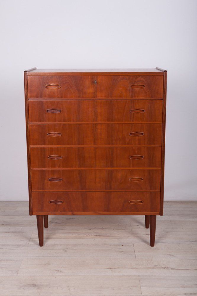 Mid Century Danish Teak Dresser, 1960s photo furniture