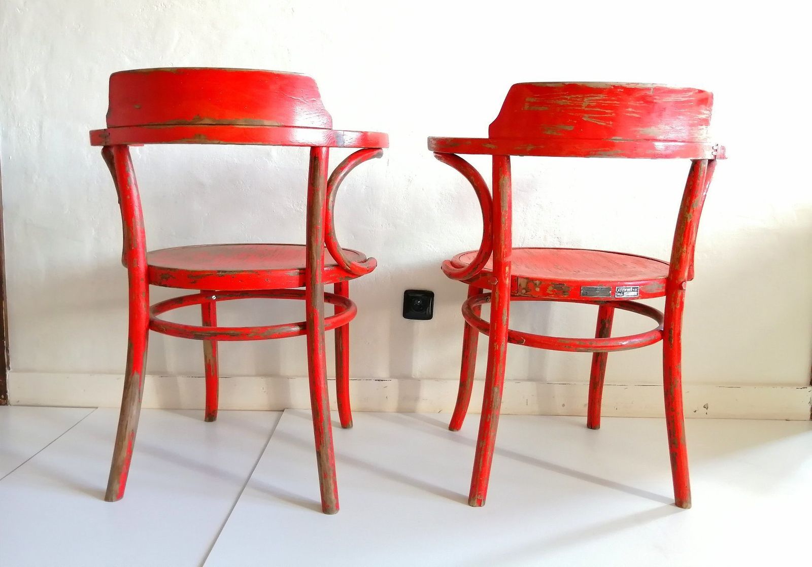 Stoelen Van Thonet, 1960, Set Van 2 photo for sale