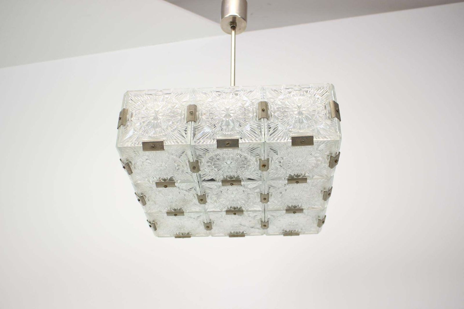 Mid Century Chandelier/ Kamenický šenov, Preciosa, 1970's. photo for sale
