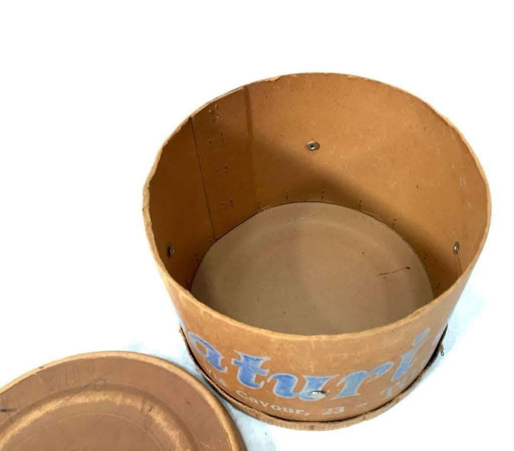 Antique Advertising   Italian Datauri & Motta Panettone Cake Box / Kitchenalia photo vinterior