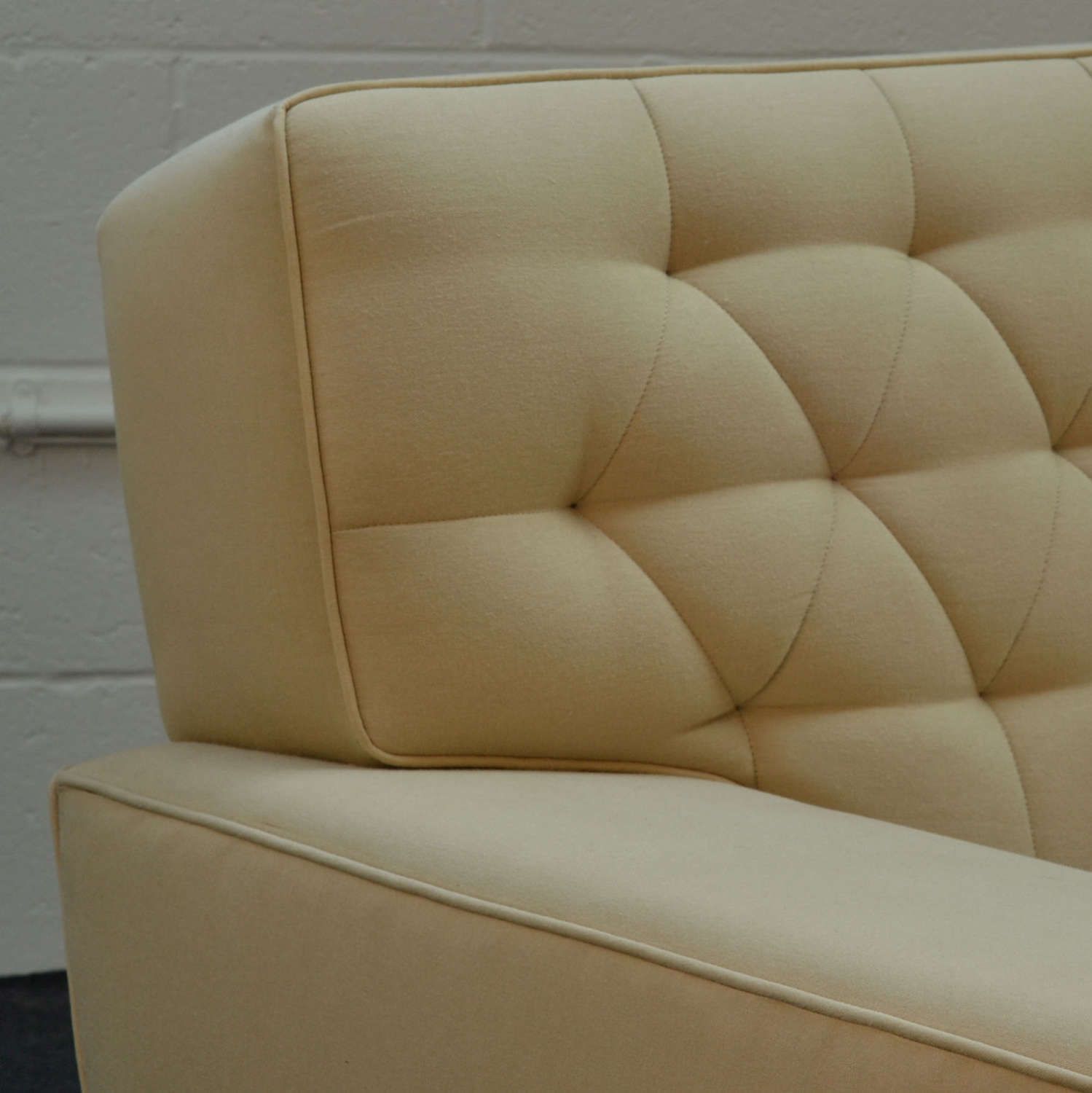 Pair Of Large Cream 1950's Club Chairs Attributed To Paul Mccobb photo buy
