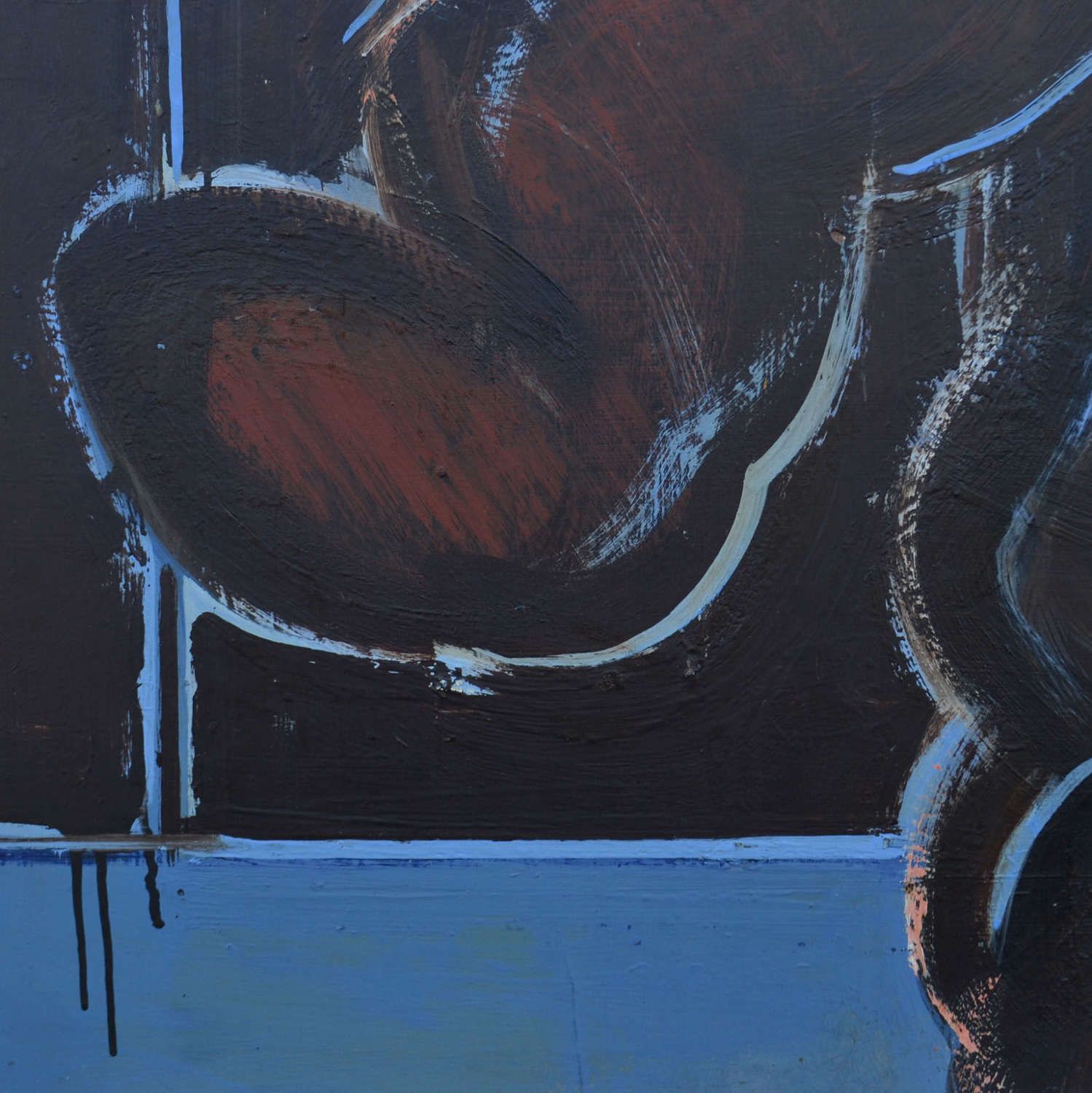 Life Painting Of Seated Figure By John Kaine, 1960's photo furniture