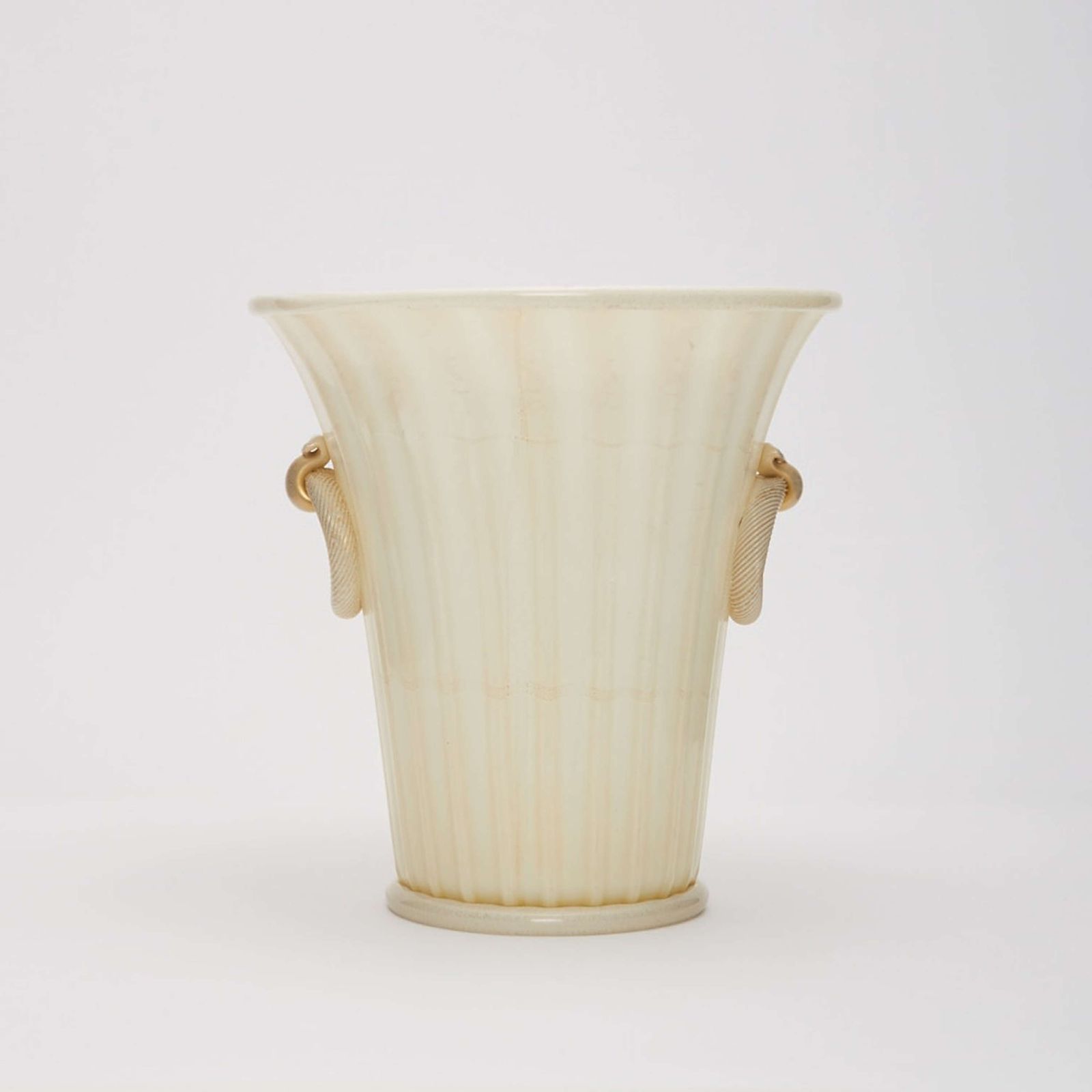 Twin Handled Vase By Ercole Barovier For Barovier And Toso, 1956 photo 8500.0