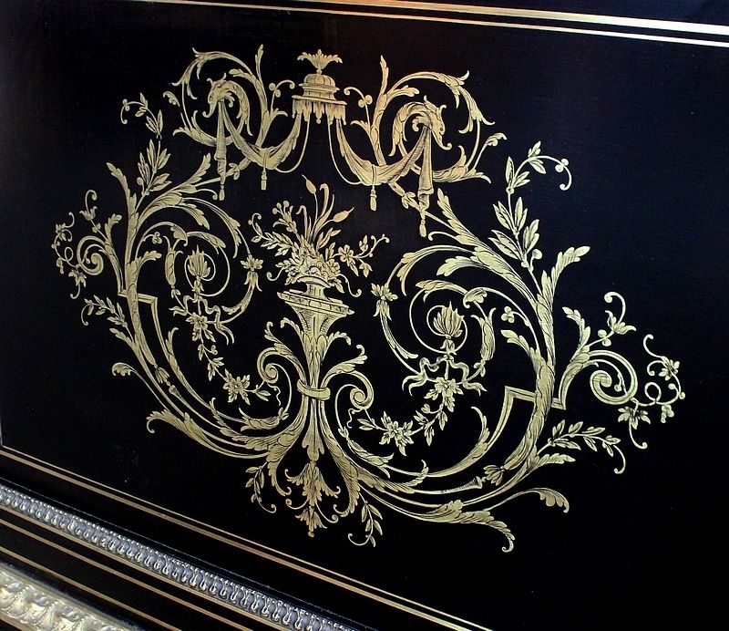 photo furniture Important Library, Napoleon III Period   Mid 19th Century