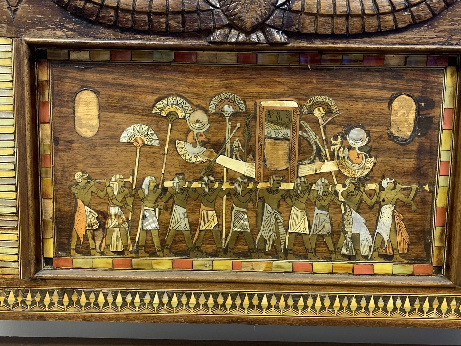 photo for sale A Fine 19th Century Egyptian Revival Set Of Three Furniture
