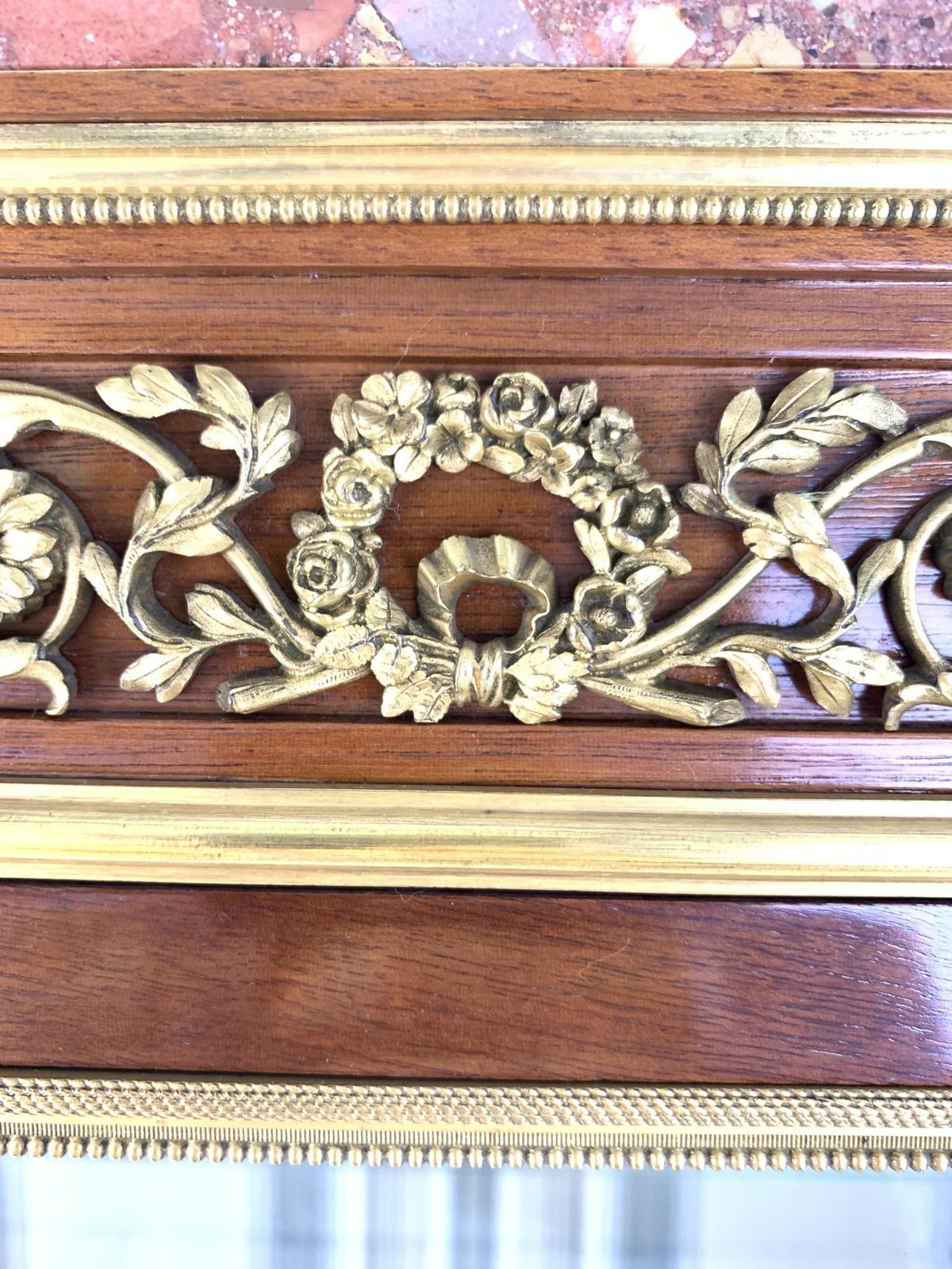 Louis XVI Style Display Cabinet With Ormolu Mounts, Maison Krieger, France, 19th Century photo 12500.0