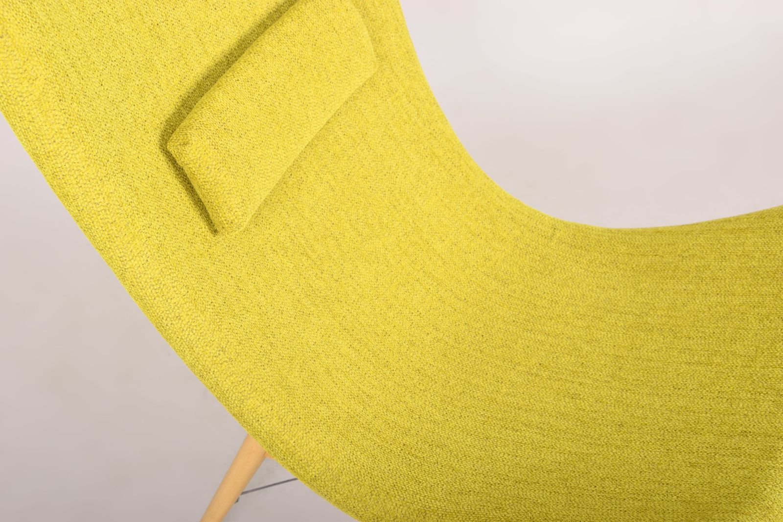 Yellow And Blue Mid Century Armchairs, Made In 1950s Czechia. Fully Restored. photo for sale