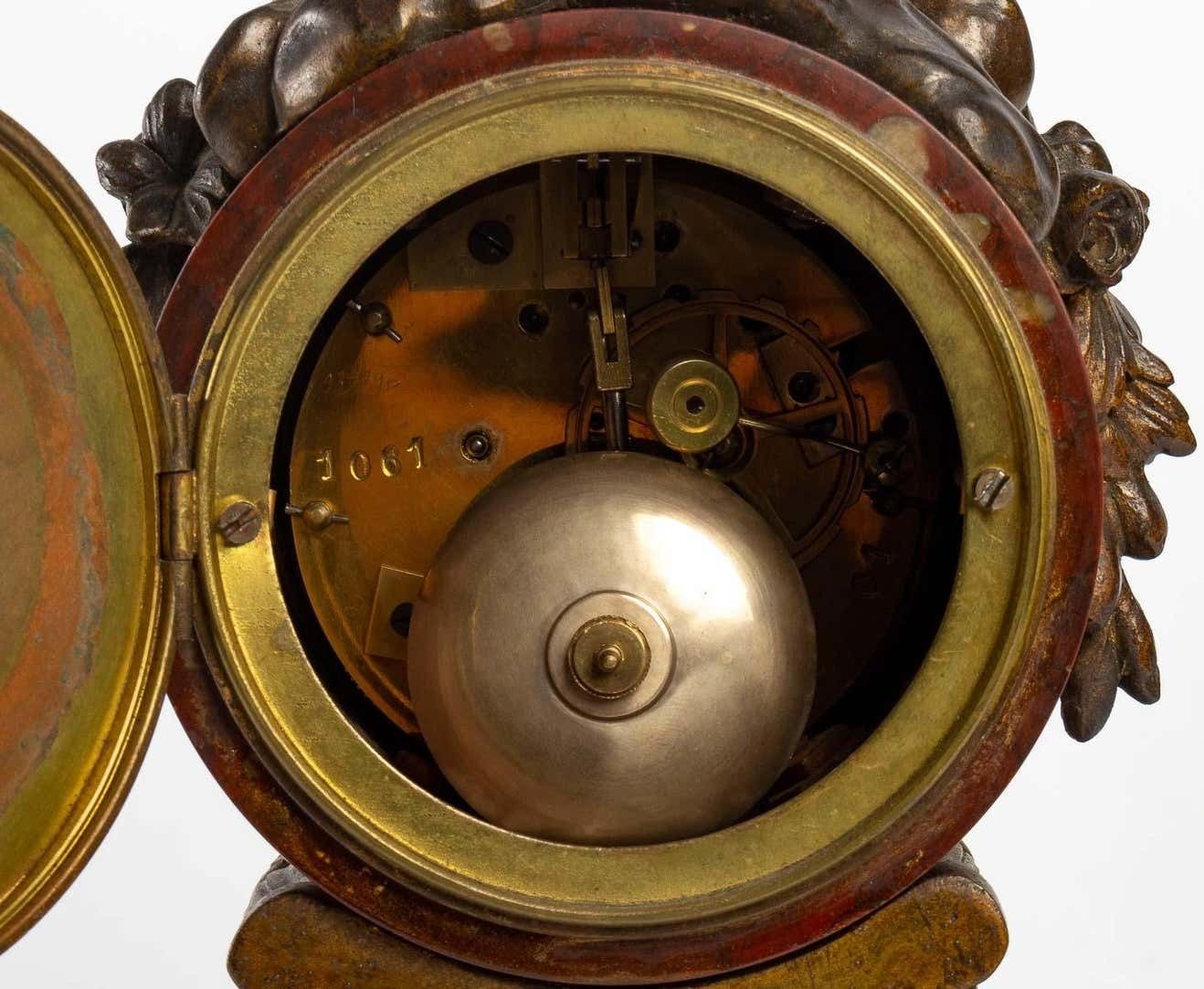 19th сentury Napoleon III Period Clock photo furniture