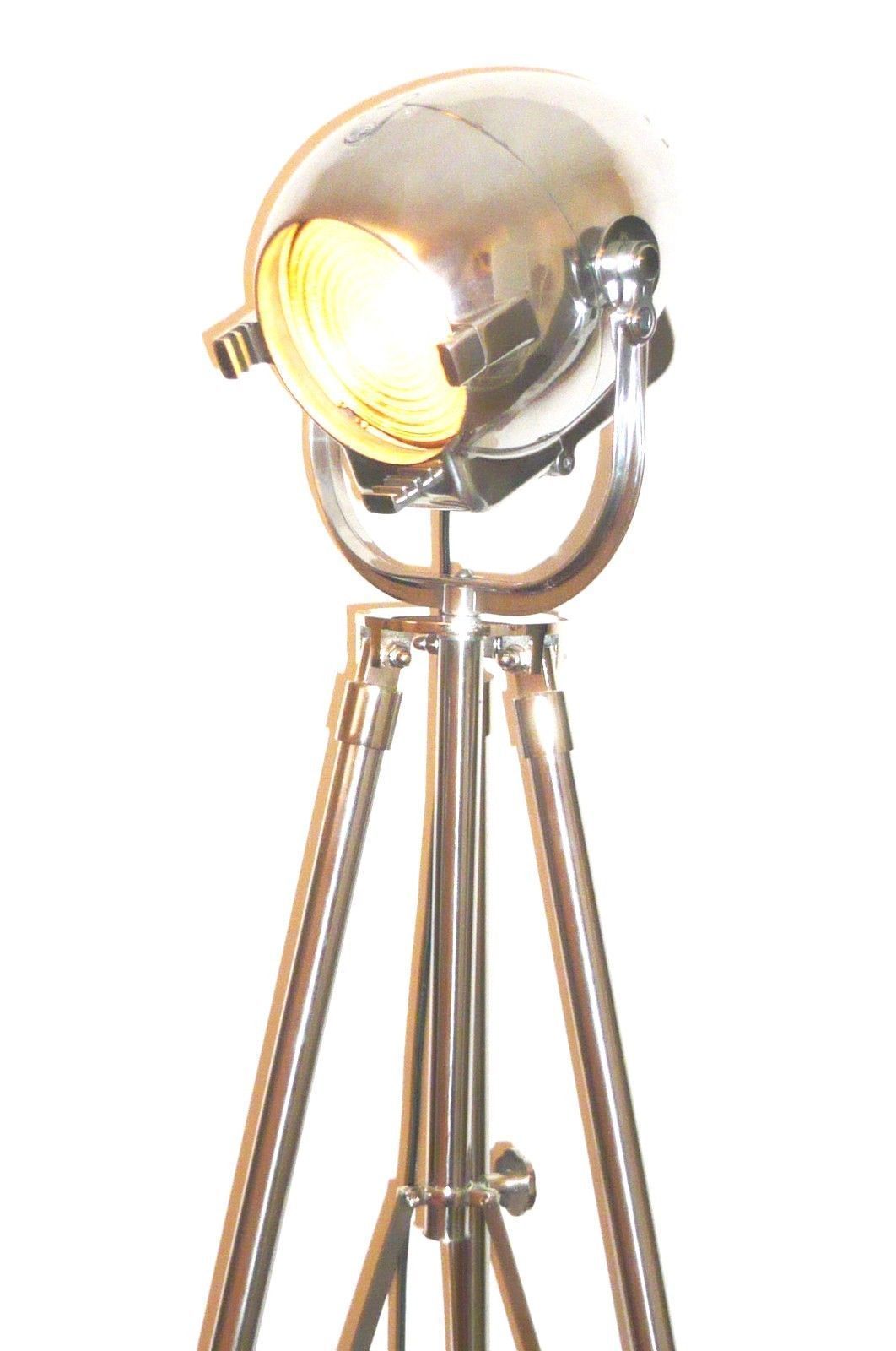 1950s Theatre Spot Light By Strand Electric London Film Studio Industrial Patt 123 Movie Lamp Lantern Lampe Tripod Tv Shakespeare & Hathaway