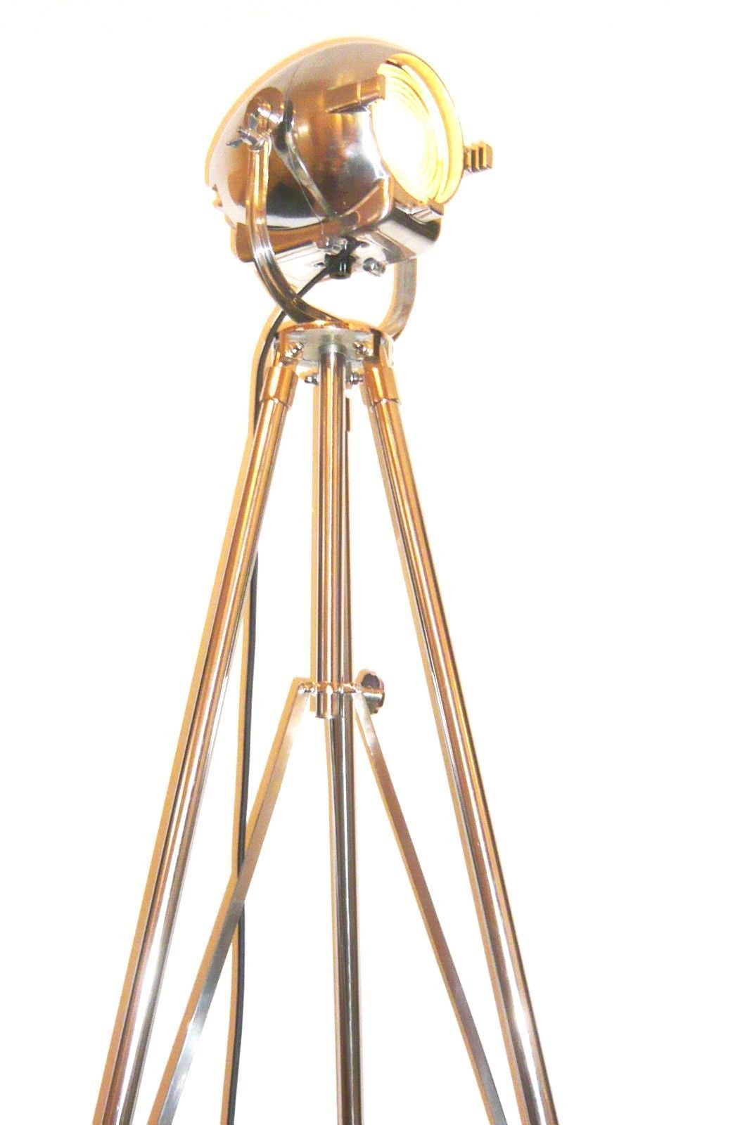 1950s Theatre Spot Light By Strand Electric London Film Studio Industrial Patt 123 Movie Lamp Lantern Lampe Tripod Tv Shakespeare & Hathaway photo 495.0