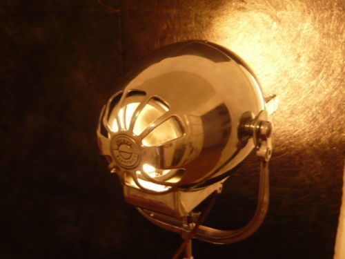 photo buy 1950s Theatre Spot Light By Strand Electric London Film Studio Industrial Patt 123 Movie Lamp Lantern Lampe Tripod Tv Shakespeare & Hathaway
