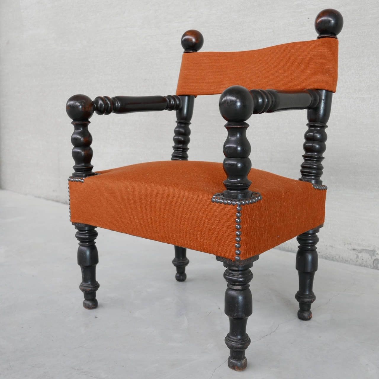 French Mid Century Armchair In Manner Of Dudouyt