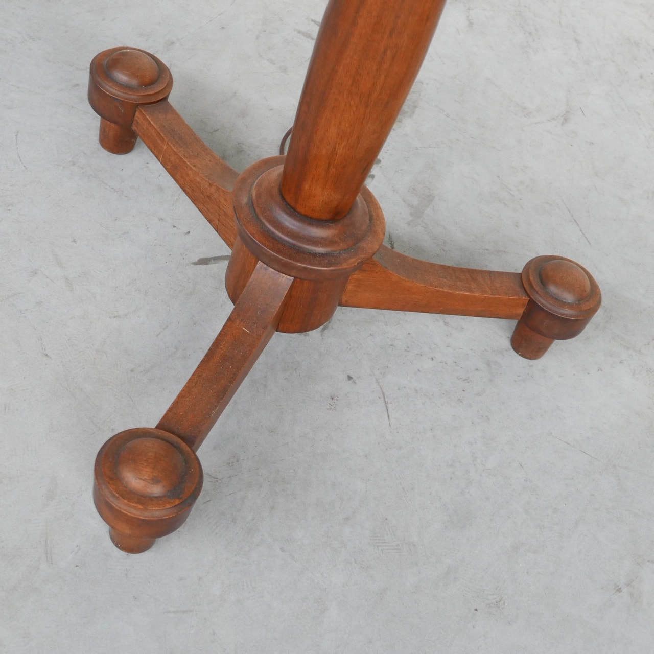 Antique Walnut French Floor Lamp photo Lighting