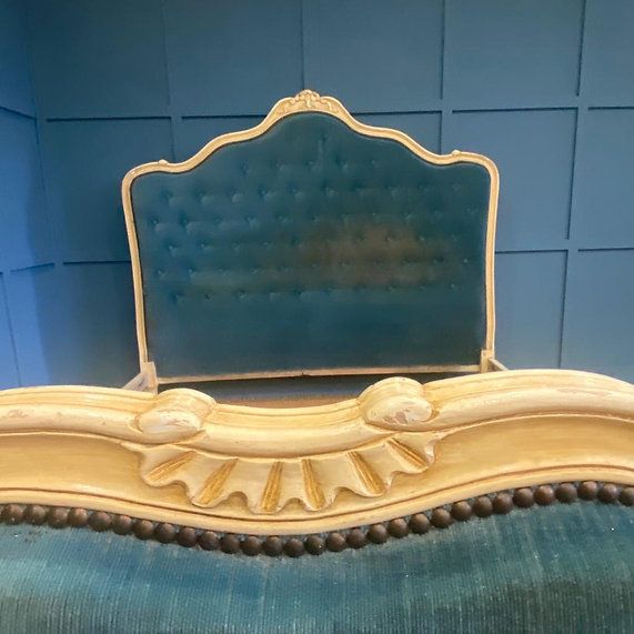 Kingsize French Upholstered Bed photo furniture