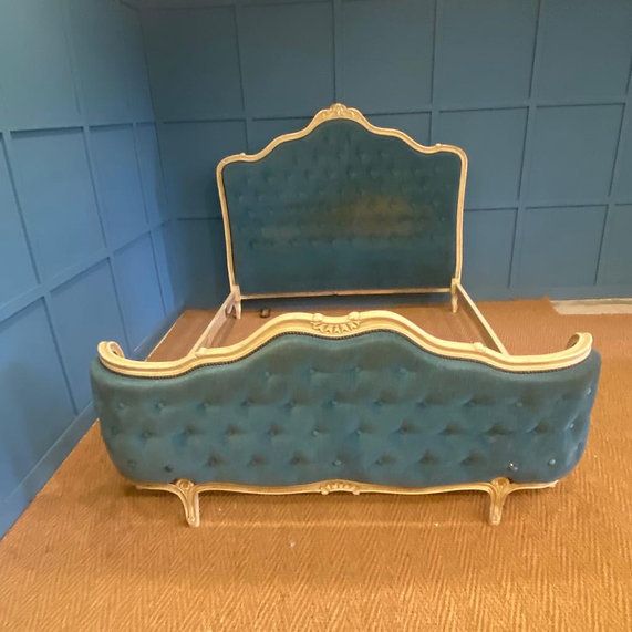 Kingsize French Upholstered Bed photo Furniture