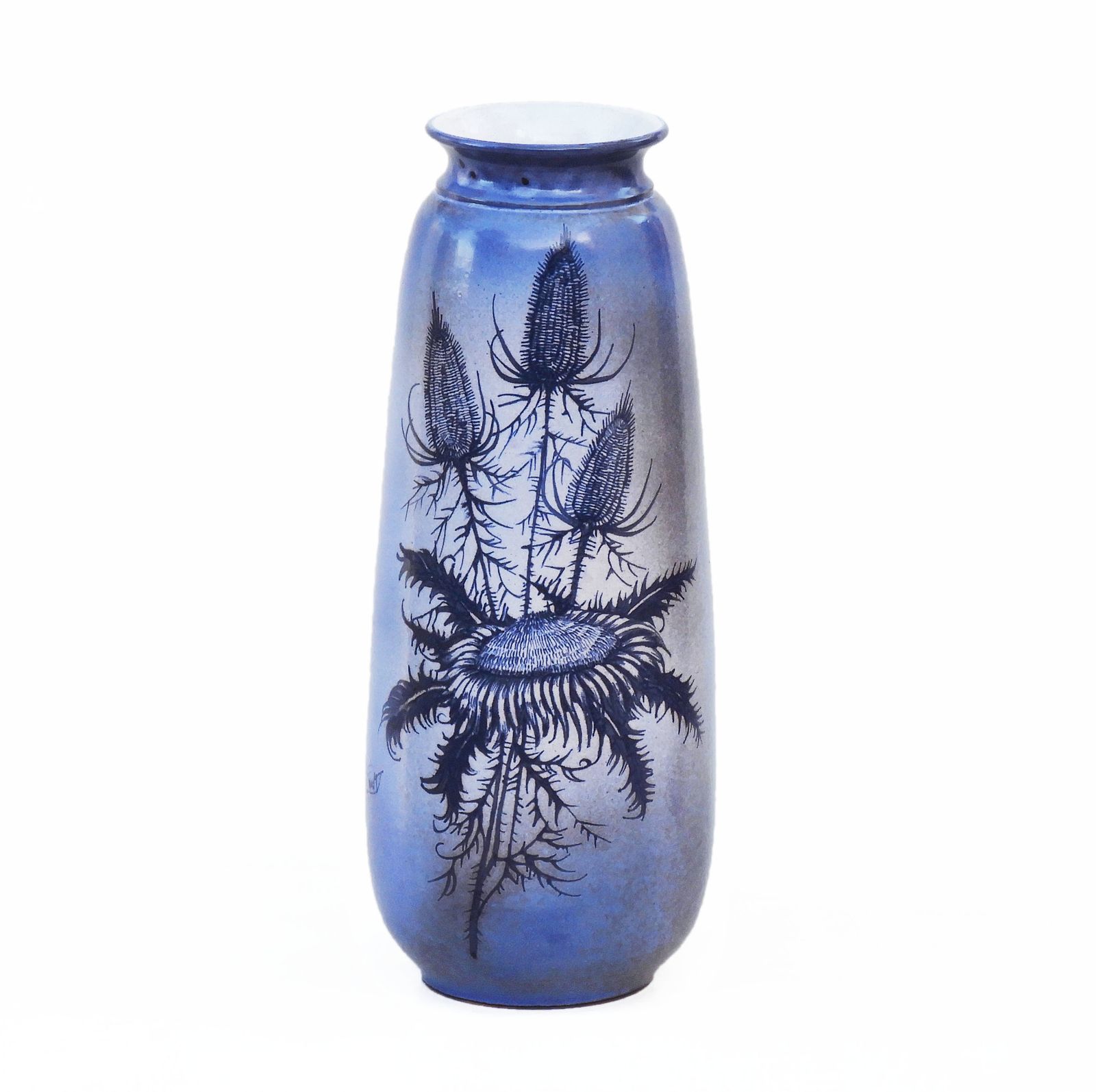 Tall Mid Century French Ceramic Vase By Jacques Fonck Et Jean Mateo For Vallauris C1960 photo furniture