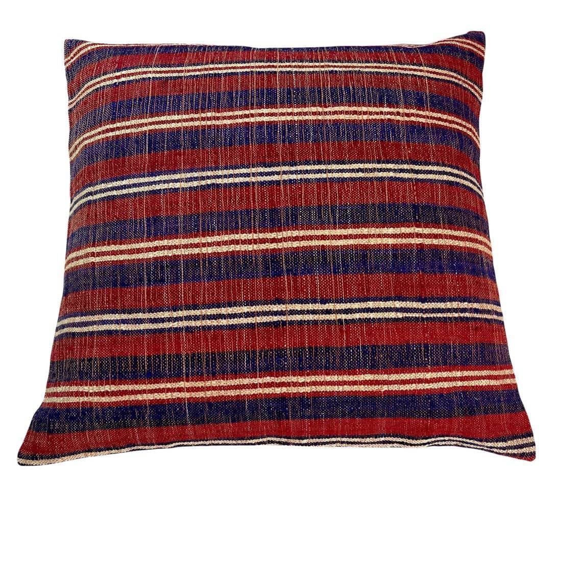 photo for sale Anatolian Handwoven Kilim Pillow Cushion Cover Kilim Pillow Cover Tribal Pillow Ethnic Kelim Kissenbezug  60x60 Cm Kilim Cushion Cover