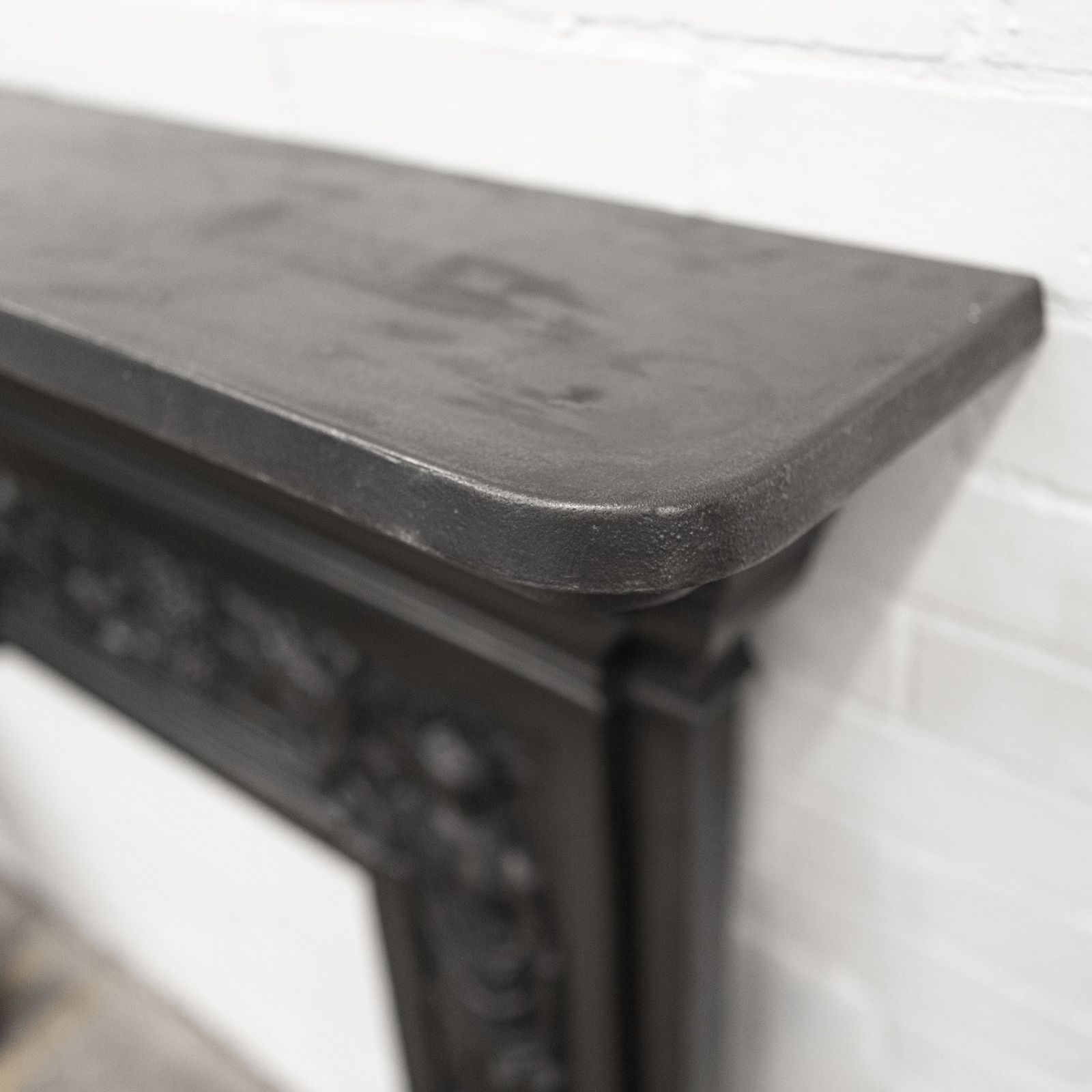 photo buy Antique Victorian Cast Iron Fireplace Surround