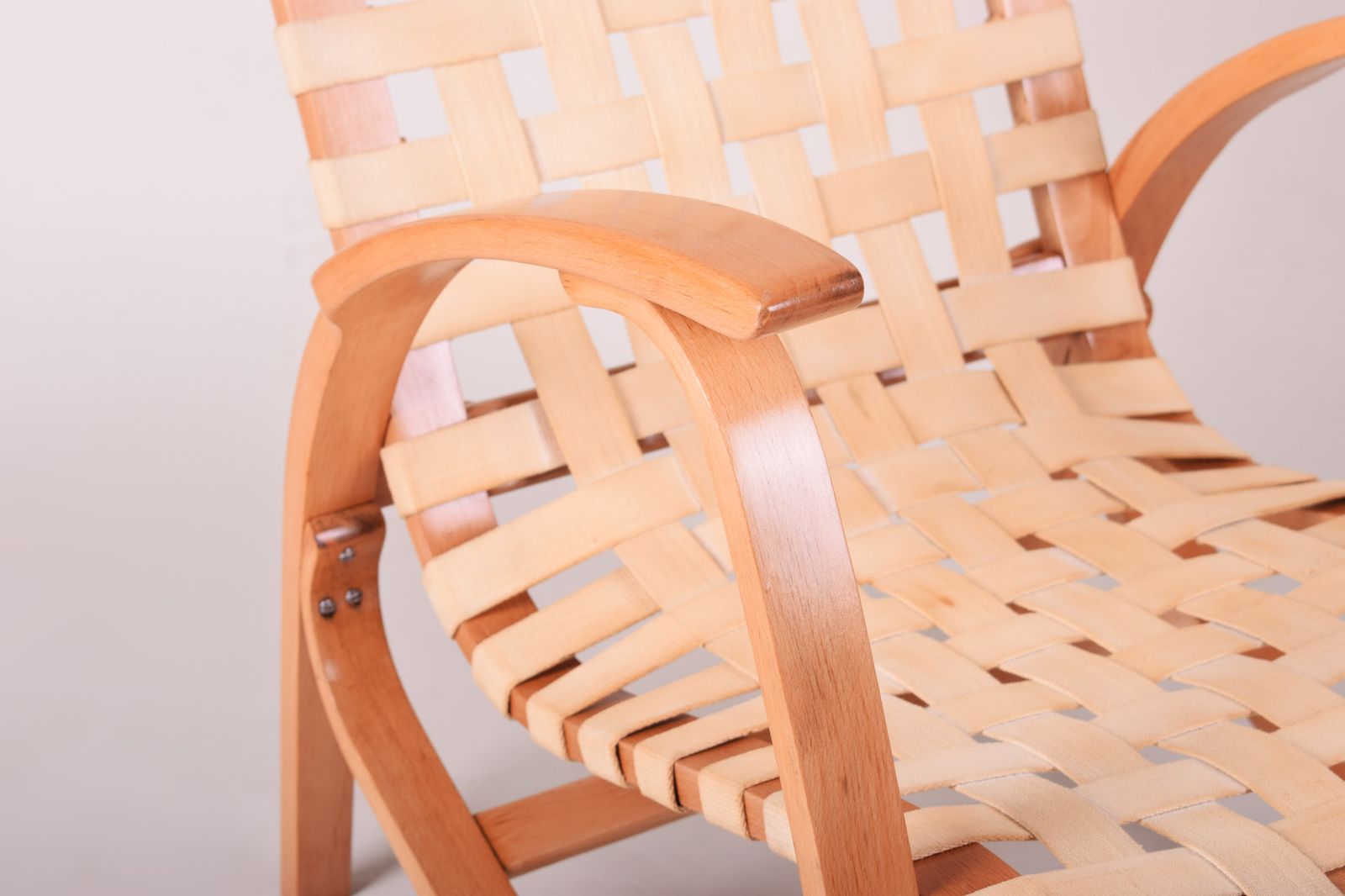 Brown Mid Century Armchair Made In 1930s Czechia. Designed By Jan Vaněk. photo furniture