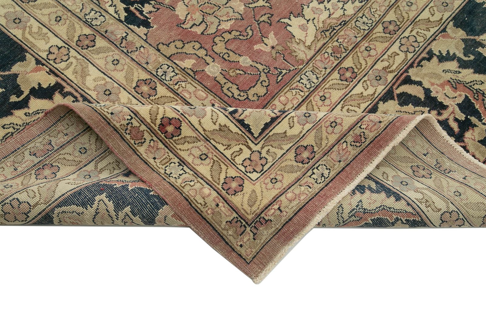 Handmade Wool Oriental Beige Large Oushak Area Rug   400 Cm X 490 Cm photo vinterior