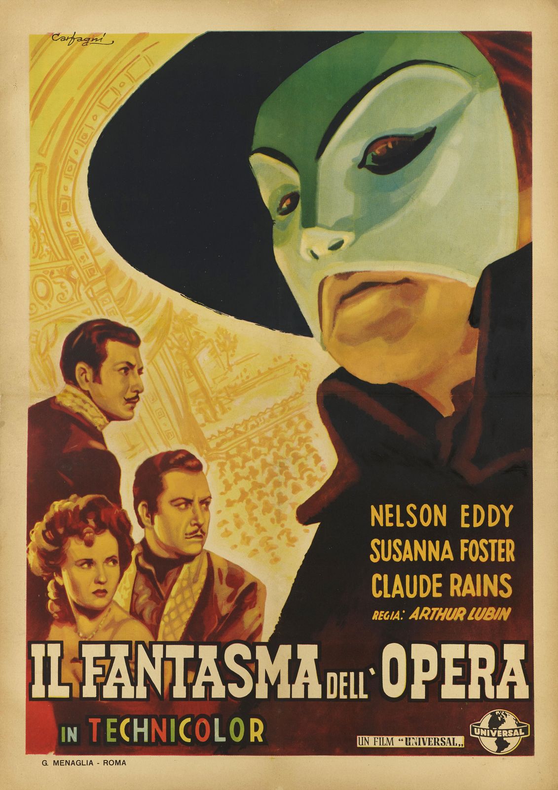 The Phantom Of The Opera / Il Fantasma Dell' Opera photo Art