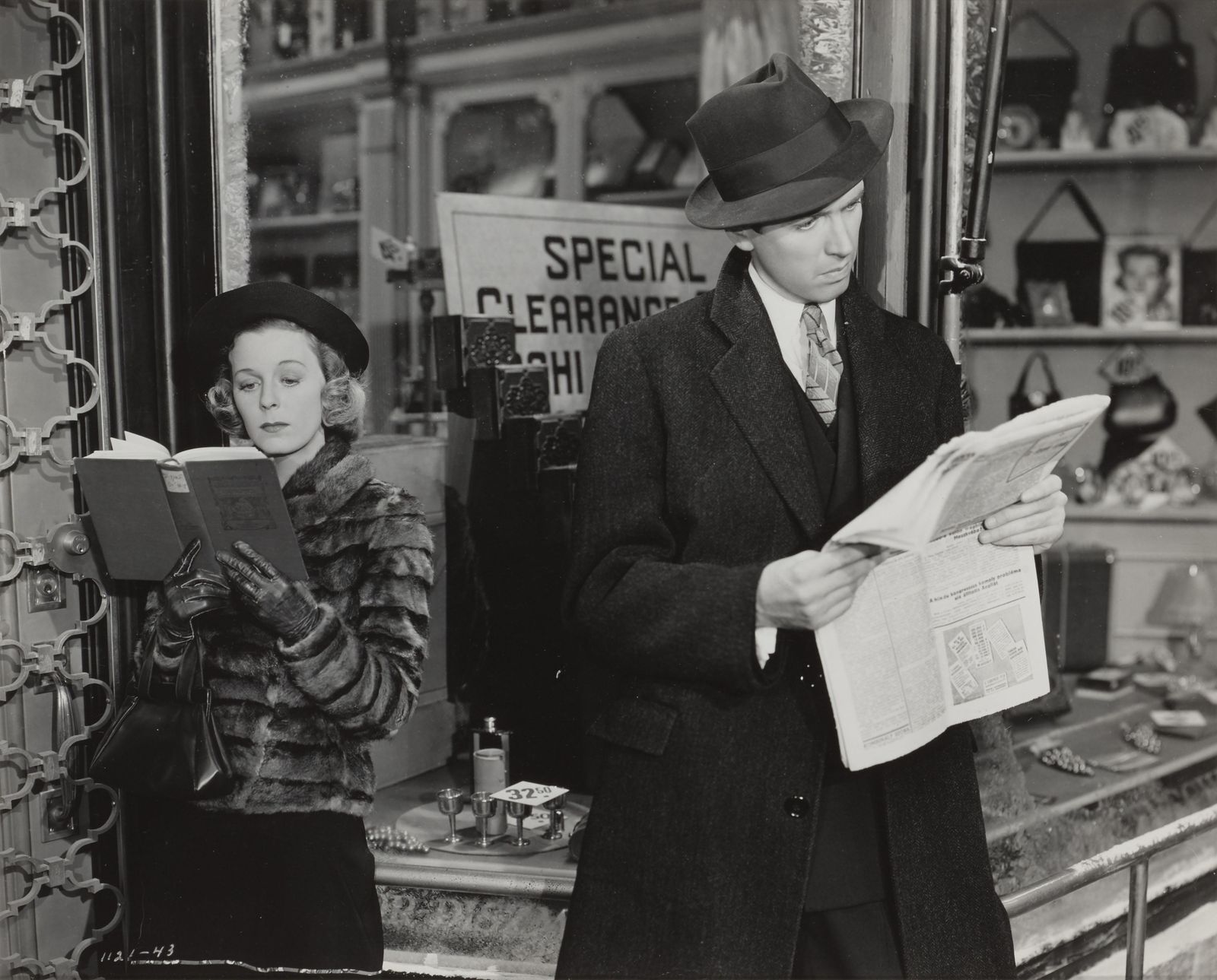 The Shop Around The Corner, Original Black And White Photographic photo furniture