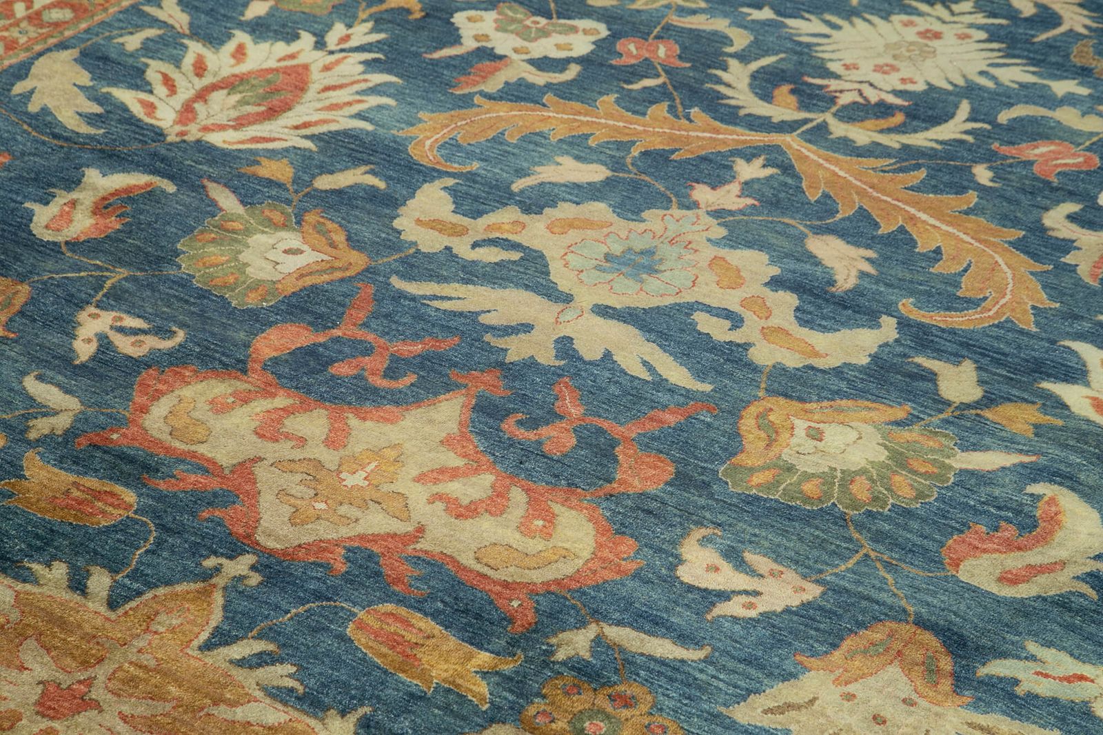 One Of A Kind Oriental Hand Knotted 2000s 367 Cm X 530 Cm Oushak Large Area Rug photo 15921.0