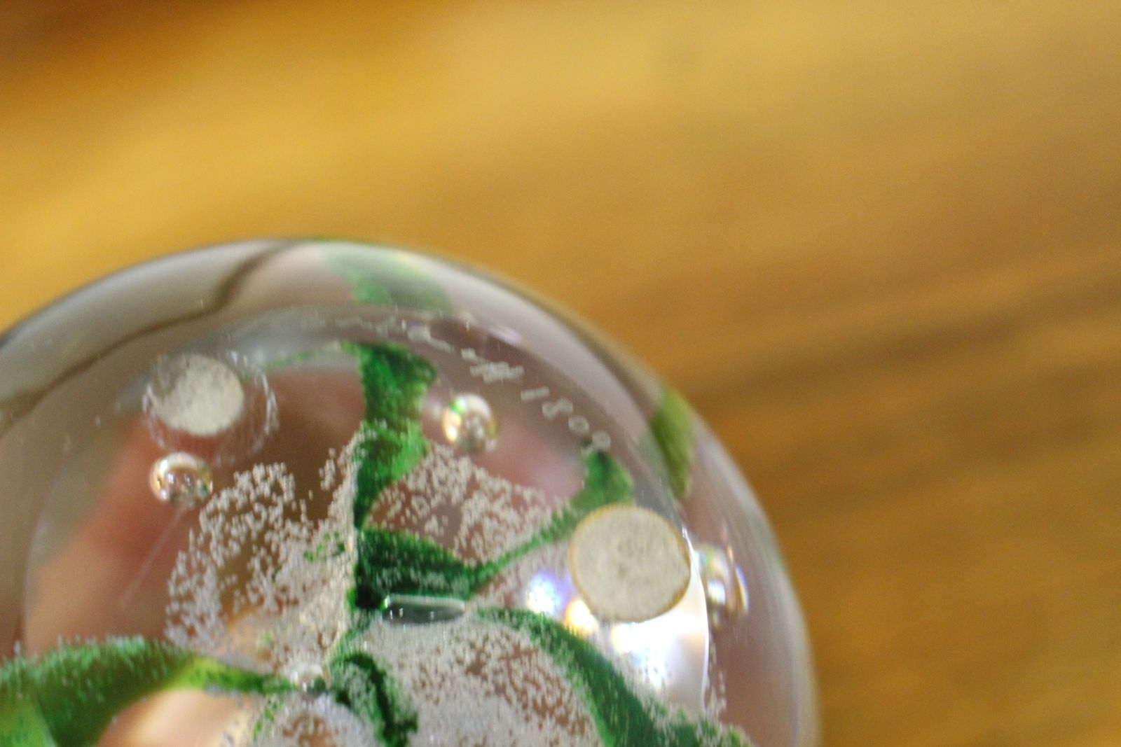 Kosta Glass Seaweed Paperweight Lh1809 By Vicke Lindstrand photo furniture