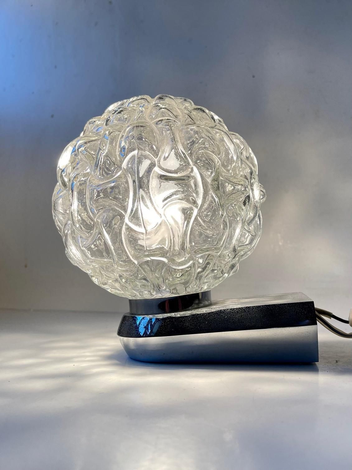 Scandinavian Space Age Bathroom Wall Sconce 1970s photo furniture