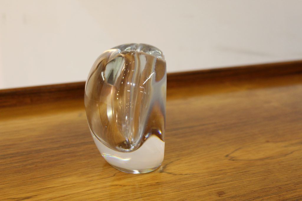 Rare Kosta Glass Apple Vase Lg277 By Vicke Lindstrand photo for sale