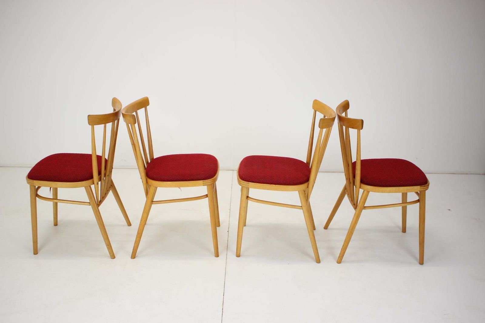 Set Of Four Dining Chairs/Tatra Pravenec, 1970's. photo for sale