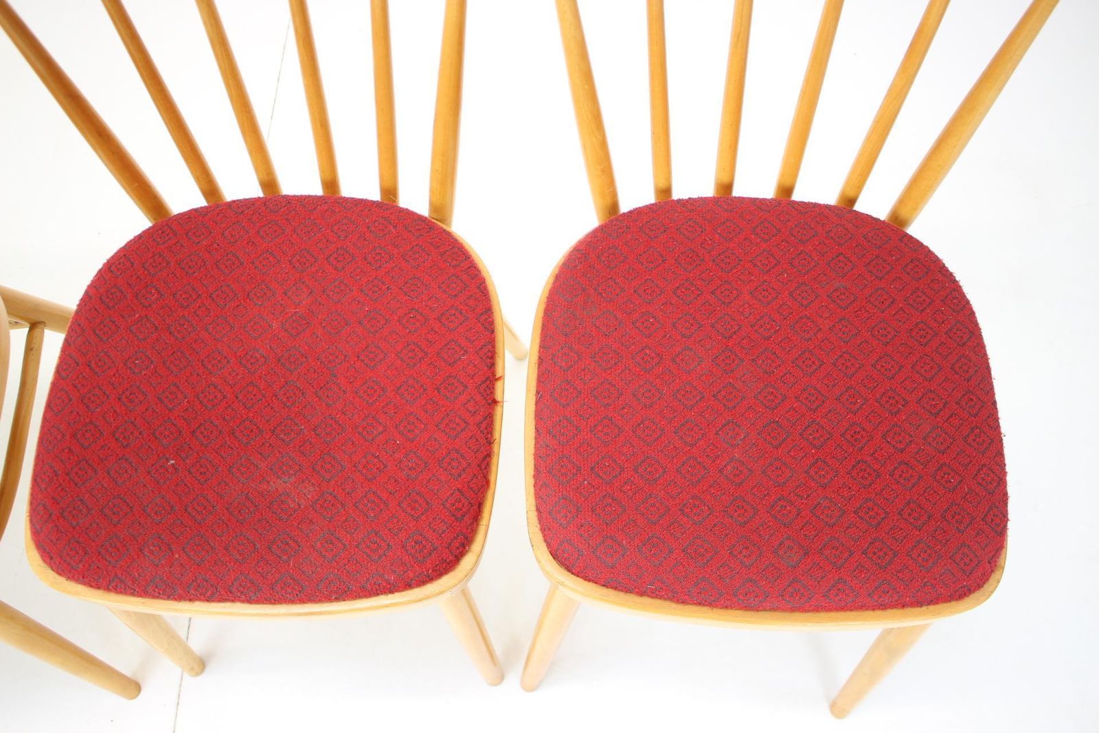 photo furniture Set Of Four Dining Chairs/Tatra Pravenec, 1970's.