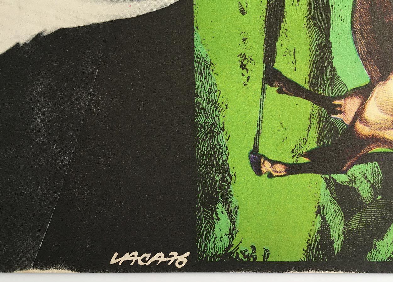 Movie Poster, Secluded, Near Woods, Karel Vaca, 1976 photo vinterior