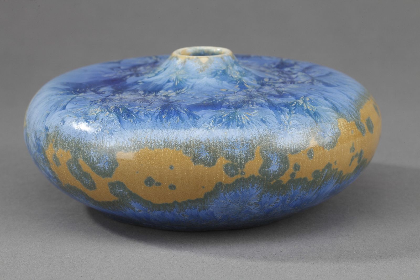 Petit vase en céramique de Vallauris, par Serafino Ferraro photo vintage