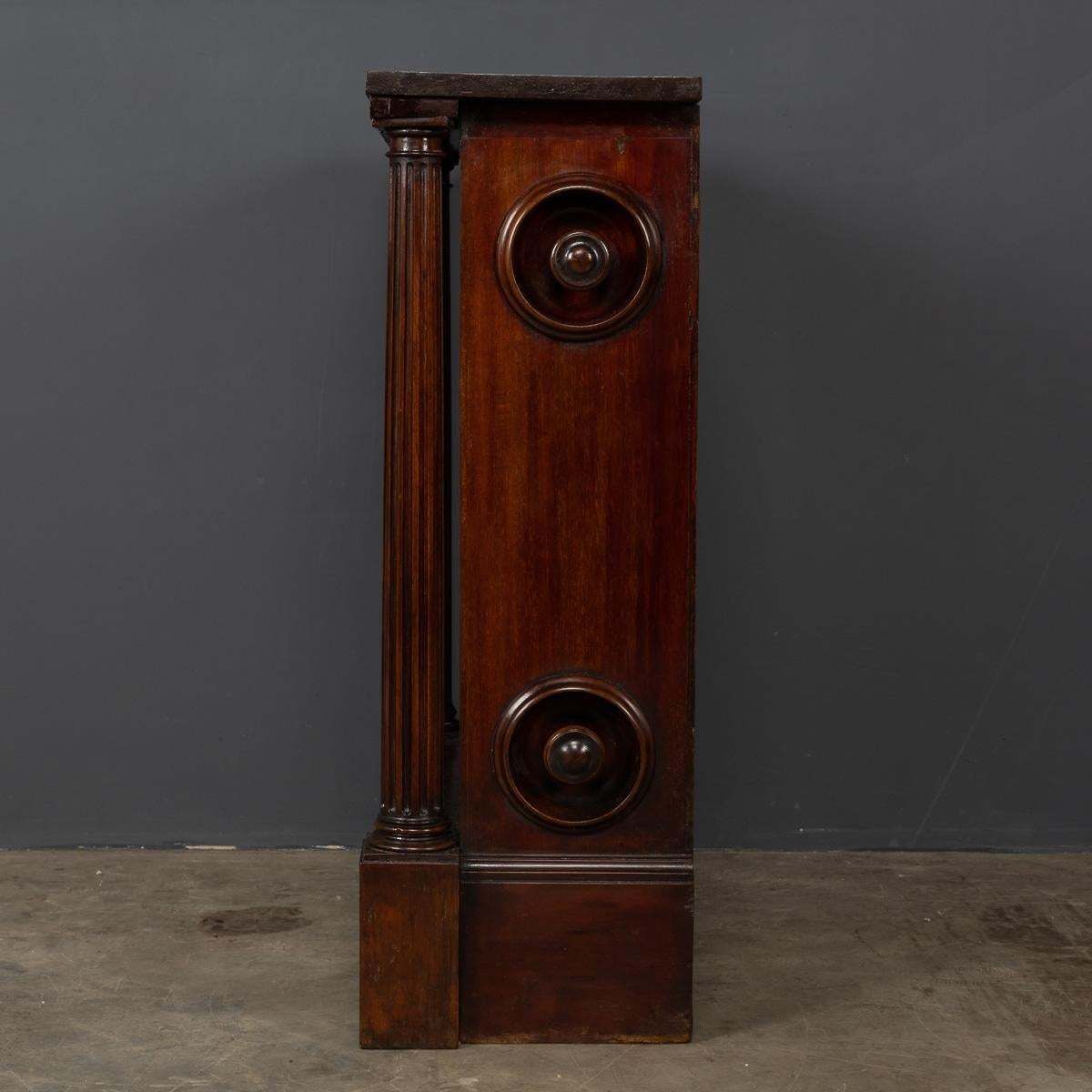20th Century British Large Mahogany Perpetual Calendar, C.1920 photo Home Decor